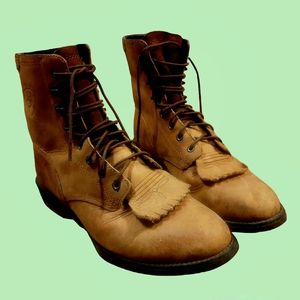 Ariat Lace Up leather boots